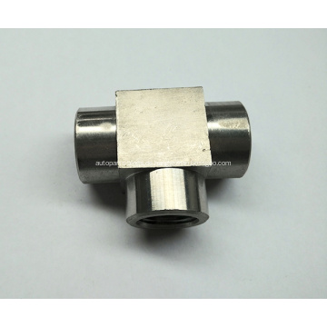 Hochdruckreiniger Edelstahl G3 / 8 &quot;Female T Joint Connector